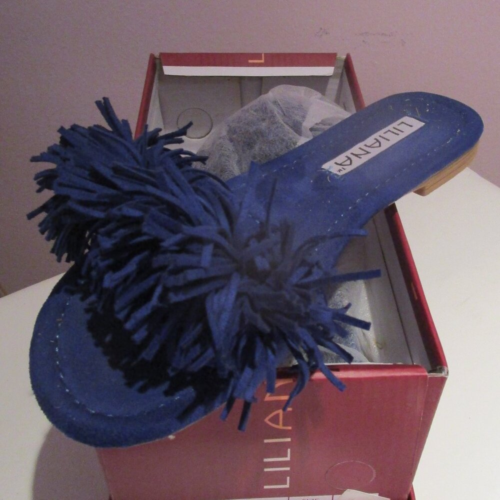 Liliana "Dainty" Fringe Open Toe Sandal